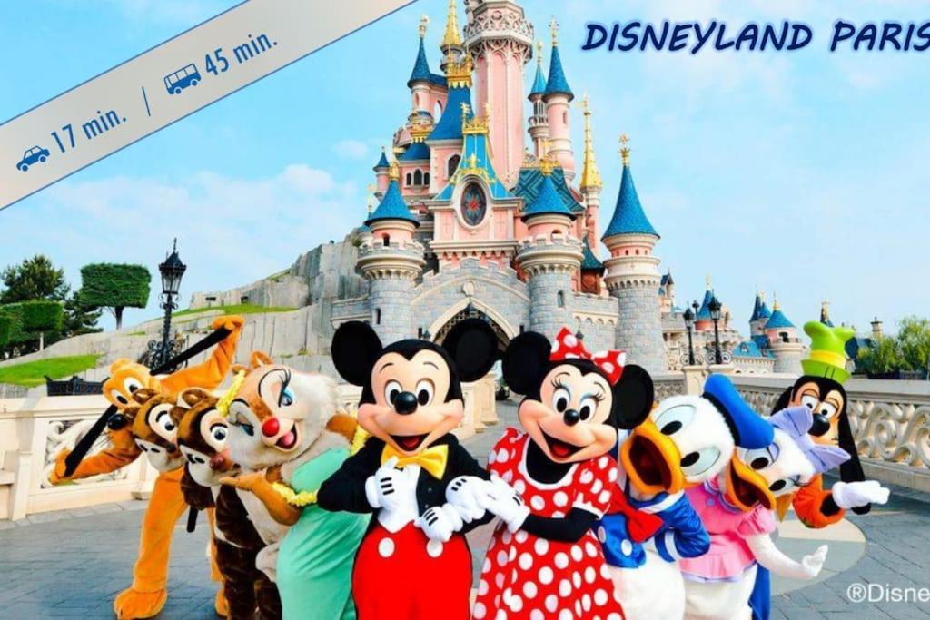 Pause Entre Deux Meaux ► Proche Disneyland Paris ► Wifi ► Netflix ► 24/24H Penchard Exteriör bild